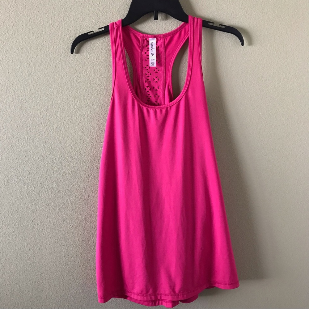 Kyodan Active Laser Cut Pink Tank